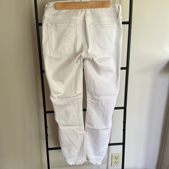 Just USA | Teagan Distressed Scissor Hem Skinny Jean
White - Picture 3 of 8